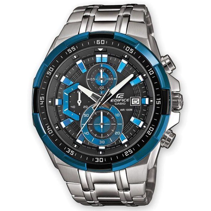 Casio Edifice Reloj de acero inoxidable gris