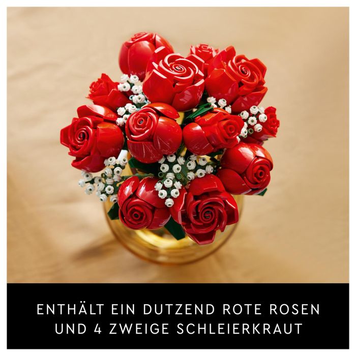 Lego Botanical Collection Ramo Rosas 822 Piezas 5702017583488 Lego Botanical Collection Ramo Rosas 822 Piezas 5702017583488