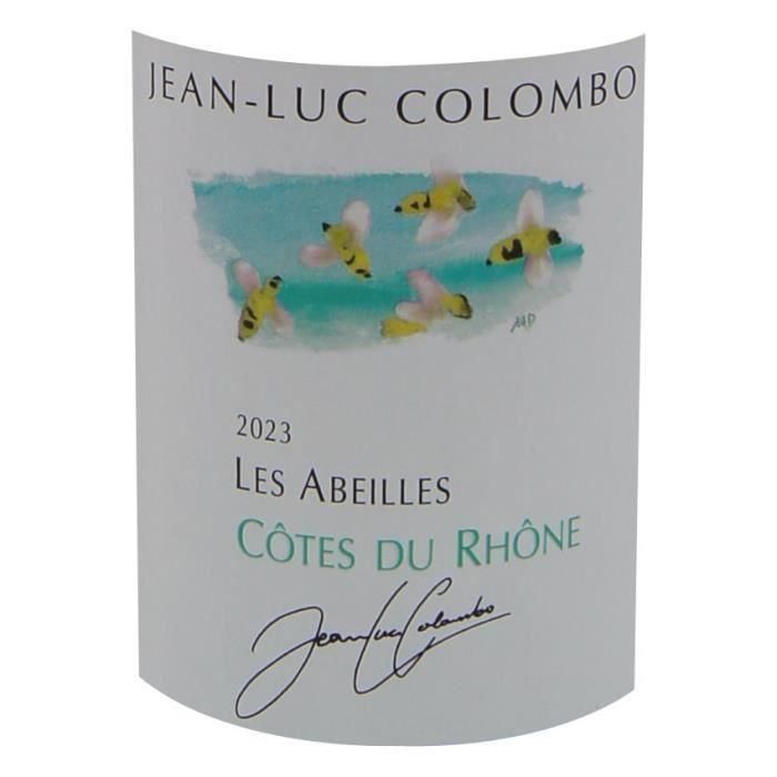 Domaine Jean Luc Colombo Cuvée les Abeilles 2022 Côtes du Rhône - 2023 Vino blanco del Valle del Ródano 1