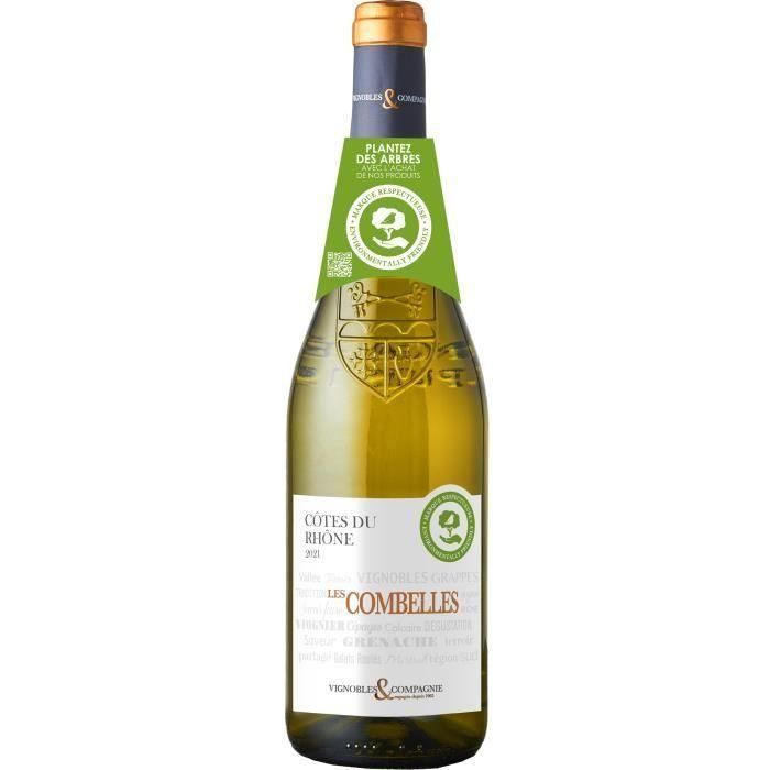 Les Combelles 2017 Côtes du Rhône - Vino blanco de Côtes du Rhône