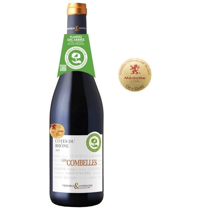 Los Combelos 2021 Côtes du Rhône - Vin rojo del valle de Rhône