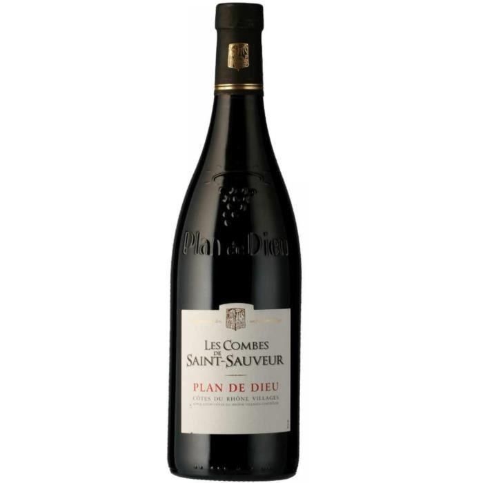 Les Combes de Saint-Sauveur 2019 Côtes du Rhône Village Plan de Dieu - Vino tinto del Valle del Ródano