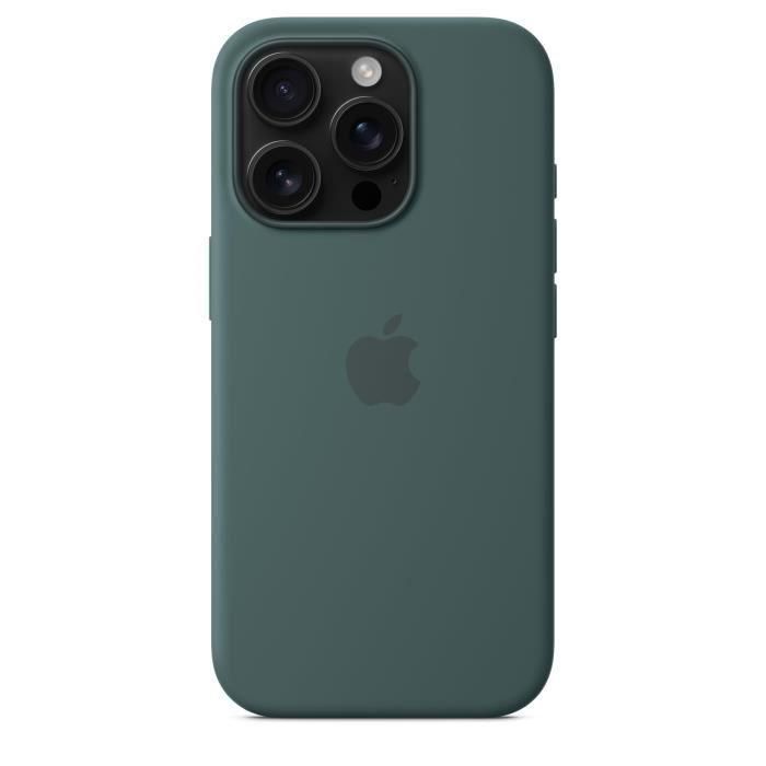 APPLE iPhone 16 Pro - Funda de Silicona con MagSafe - Verde Lago 3