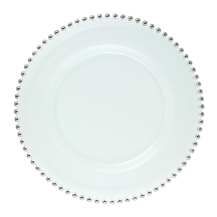 Plato Cristal Plata Le coq diámetro 15,5 cm (6 Unidades)