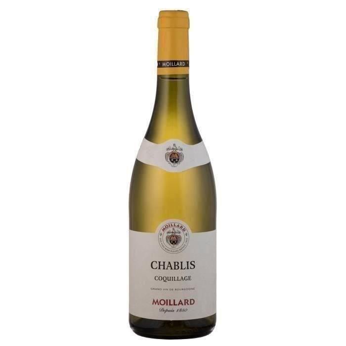 Moillard 2018 Chablis- Vino blanco burdeos