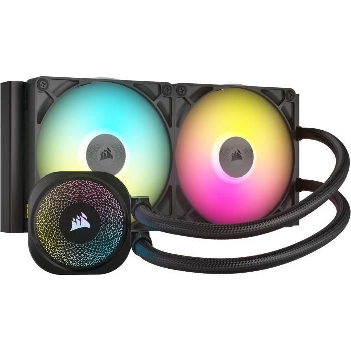 Corsair iCUE LINK TITAN RX RGB Procesador Sistema de refrigeración líquida todo en uno 14 cm Negro 1 pieza(s)