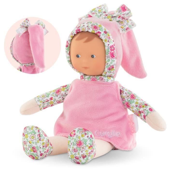 Doudou Miss Rose Jardin en Fleurs - COROLLE - Mon Doudou Corolle - 25cm - Desde el nacimiento