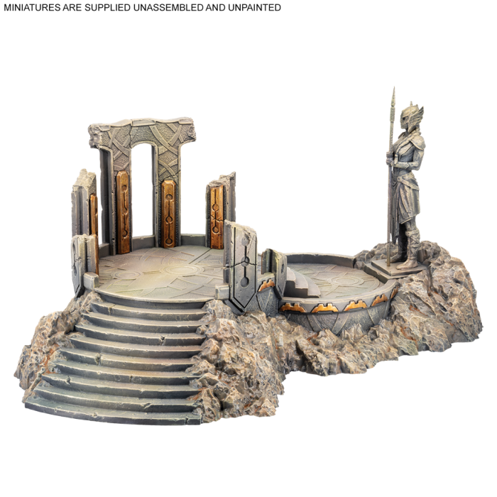 Marvel Crisis Protocol: Asgardian Shrine Terrain Pack 1