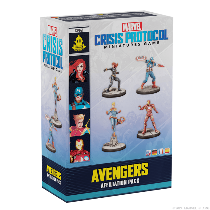 Marvel Crisis Protocol: Avengers Affiliation Pack