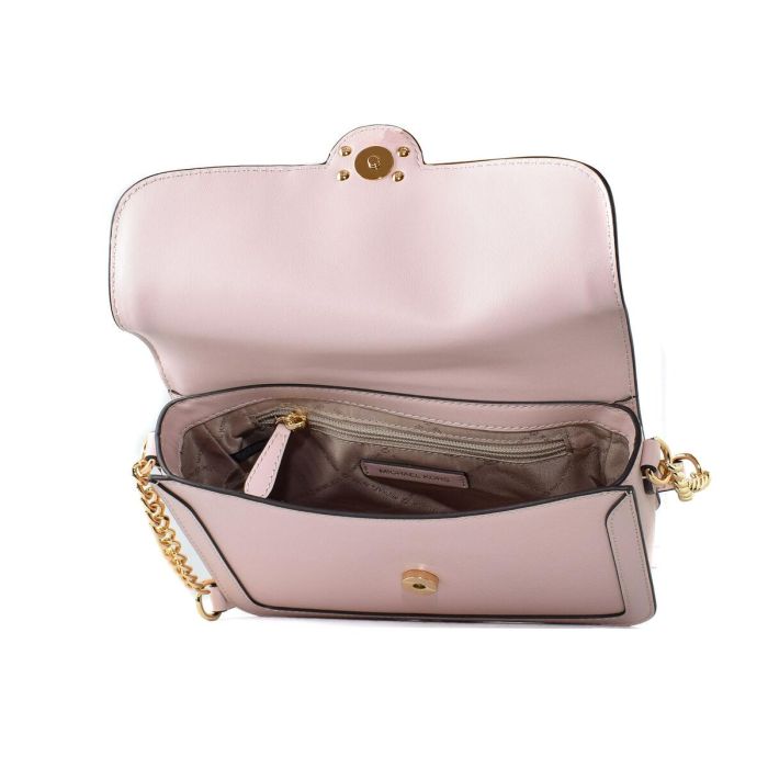 Bolso Bandolera Michael Kors Leida Rosa 23 x 17 x 6 cm 1