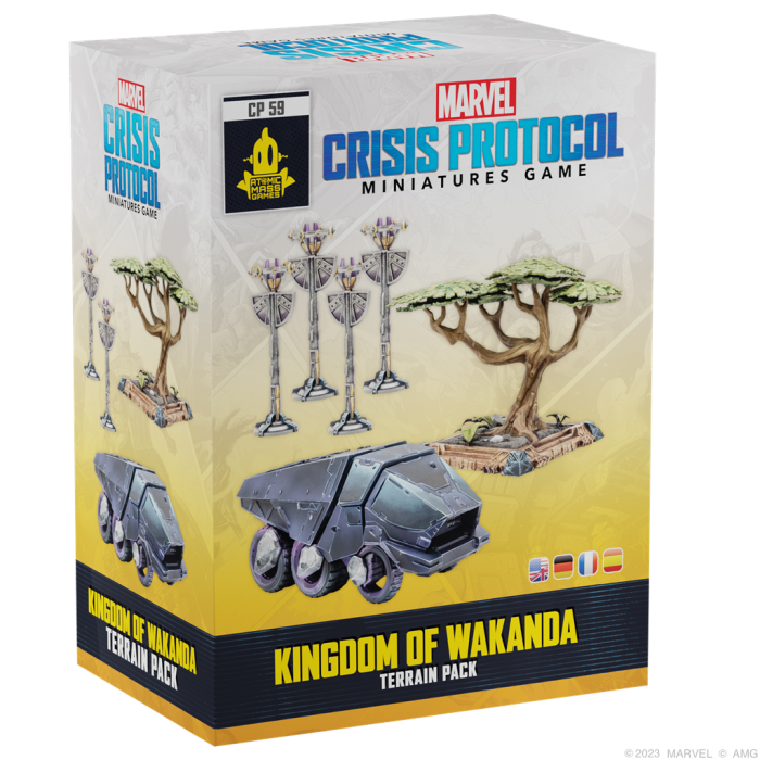 Marvel Crisis Protocol: Kingdom of Wakanda Terrain Pack