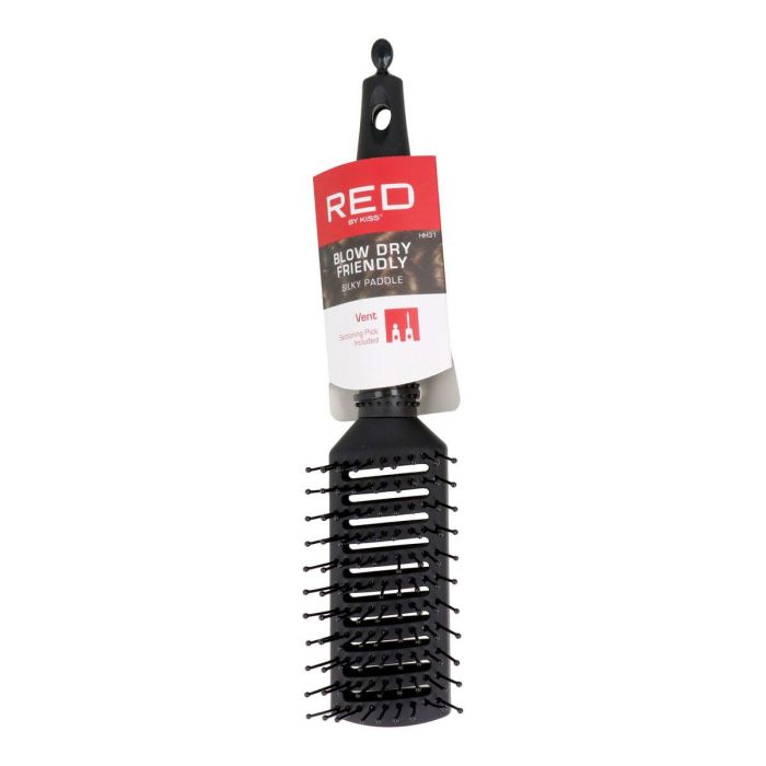 Red Kiss Rubberized Vent Brush Red Kiss Rubberized Vent Brush