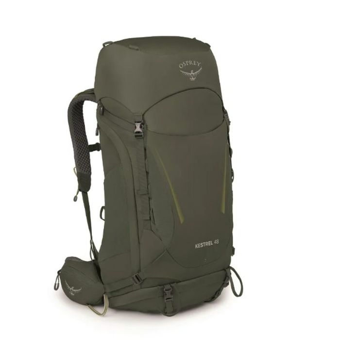 Mochila de Senderismo OSPREY Kestrel 48 Caqui Monocromo Nailon 48 L 1 Mochila de Senderismo OSPREY Kestrel 48 Caqui Monocromo Nailon 48 L 1