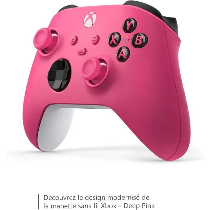 Microsoft Mando de juego inalámbrico Xbox rosa 1