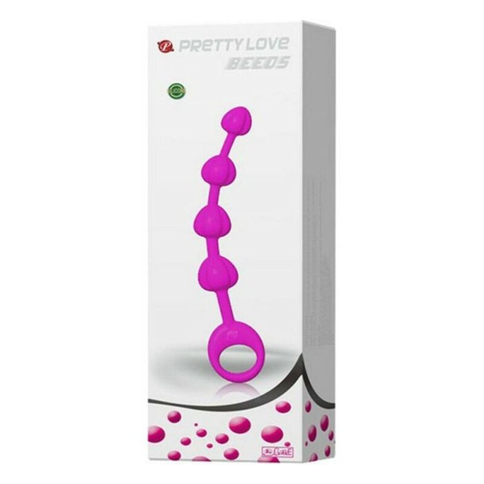 Bolas Anales Pretty Love Cónico Rosa Silicona 1 Bolas Anales Pretty Love Cónico Rosa Silicona 1