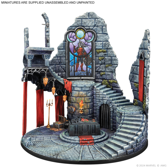 Marvel Crisis Protocol: Tomb of Dracula Terrain Pack 1