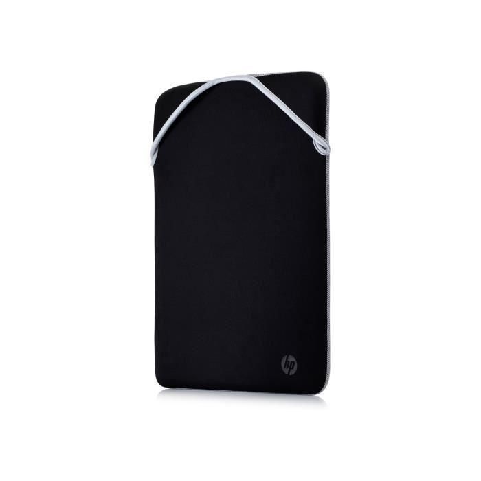 HP Funda Protectora Reversible para Portátil de 15.6 pulgadas, Fabricada en Neopreno Duradero Color Plata, Antigolpes y Arañazos 2 HP Funda Protectora Reversible para Portátil de 15.6 pulgadas, Fabricada en Neopreno Duradero Color Plata, Antigolpes y Arañazos 2