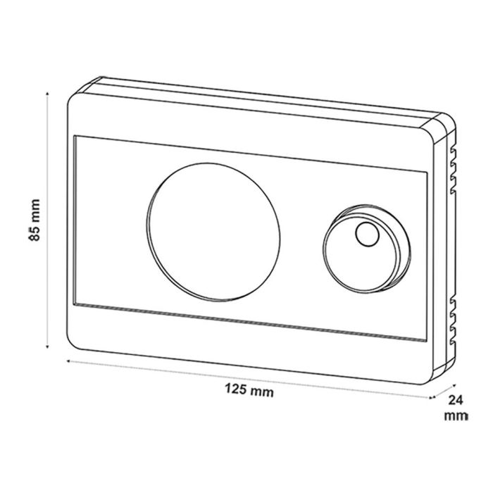 Termostato digital on/off, negro 4 Termostato digital on/off, negro 4