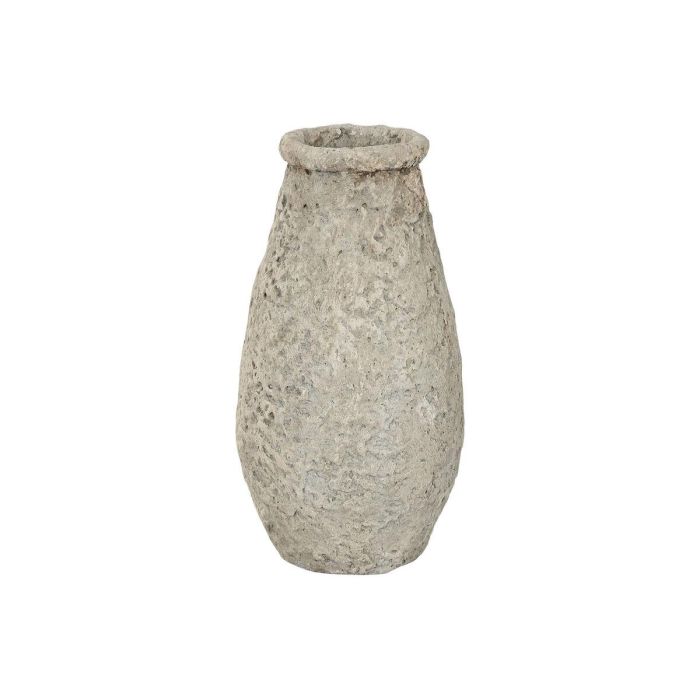 DKD Home Decor Jarrón de Terracota Hecho a Mano Gris 25x25x51 cm Colección Indo 1c25 0 DKD Home Decor Jarrón de Terracota Hecho a Mano Gris 25x25x51 cm Colección Indo 1c25 0