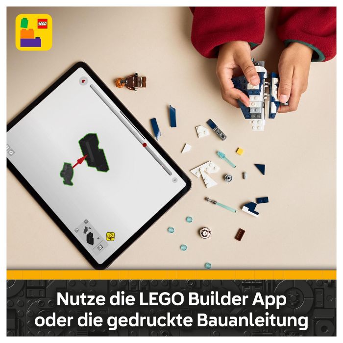 LEGO Star Wars Caza Estelar Jedi de Plo Koon 75400 Microfighter