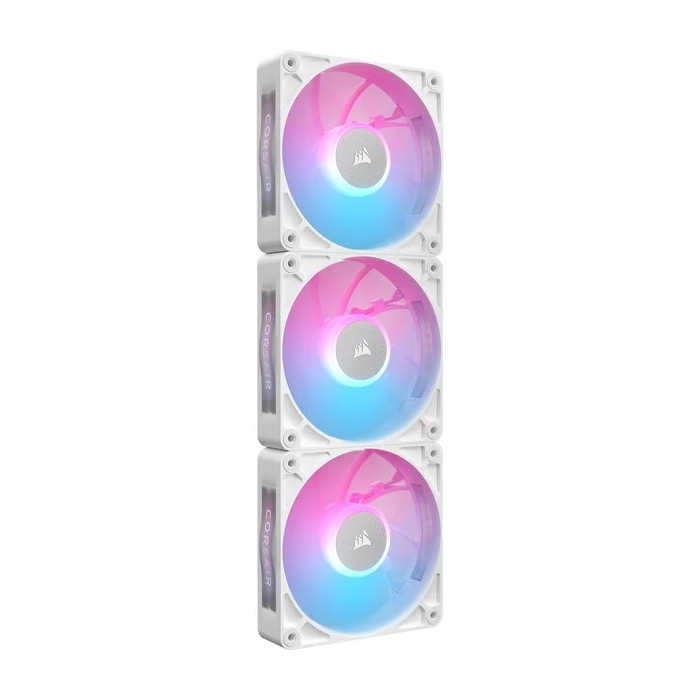 VENTILADOR CAJA CORSAIR RX RGB MAX Series, iCUE LINK RX120 RGB MAX White, 120mm RGB Fan, Triple Fan Kit CO-9051038-WW 4