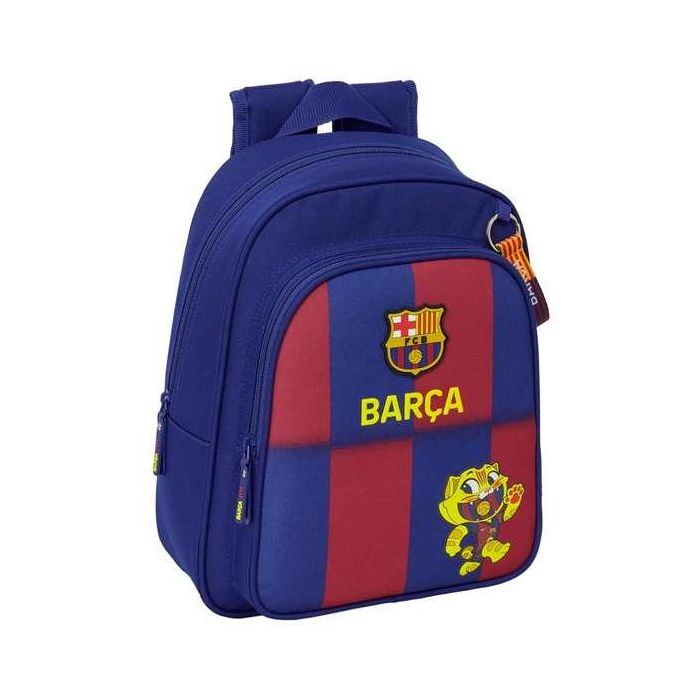 Safta Mochila Infantil Adaptable a Carro F.C. Barcelona 1ª Equipación 25/26 330x270x100 mm Safta Mochila Infantil Adaptable a Carro F.C. Barcelona 1ª Equipación 25/26 330x270x100 mm