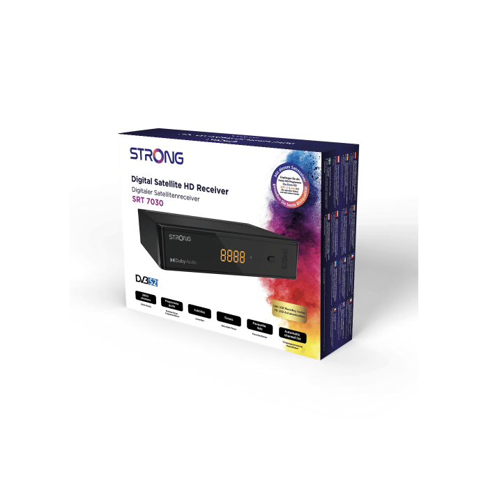 Sintonizador TDT STRONG SRT7030 DVB-S2 7