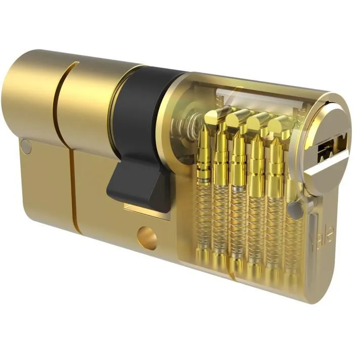 Yale Cilindro de Cierre Desmontable 2100 - Para Puerta de Entrada/Exterior - 10 Pines - 5 Llaves - 30 x 40 mm 3