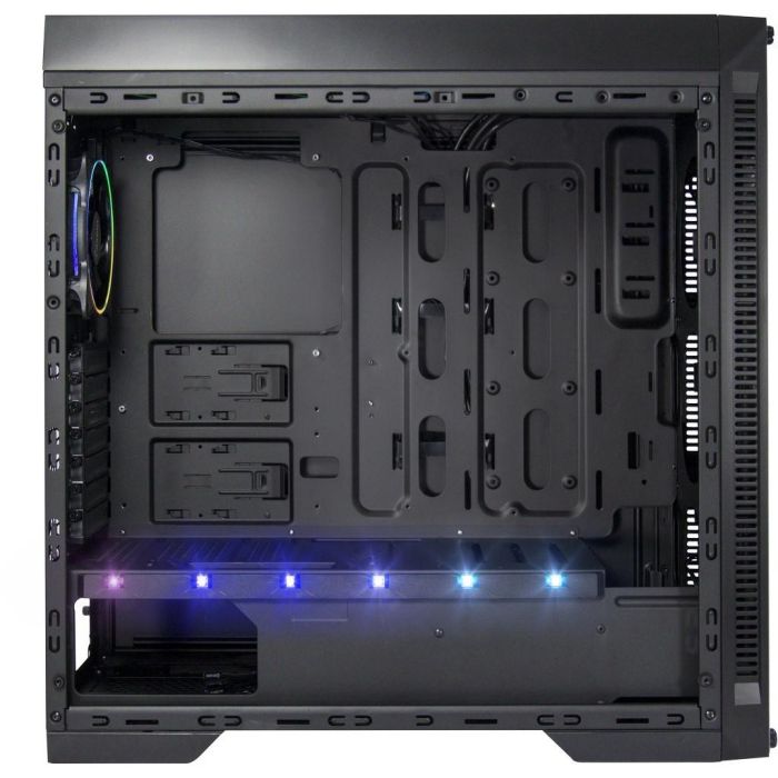 Inter-Tech X-908 Infini2 Midi Torre PC Negro ATX/ITX/microATX/Mini-ITX USB 3.2 Gen 1/Gen 2 Panel Cristal Templado 14