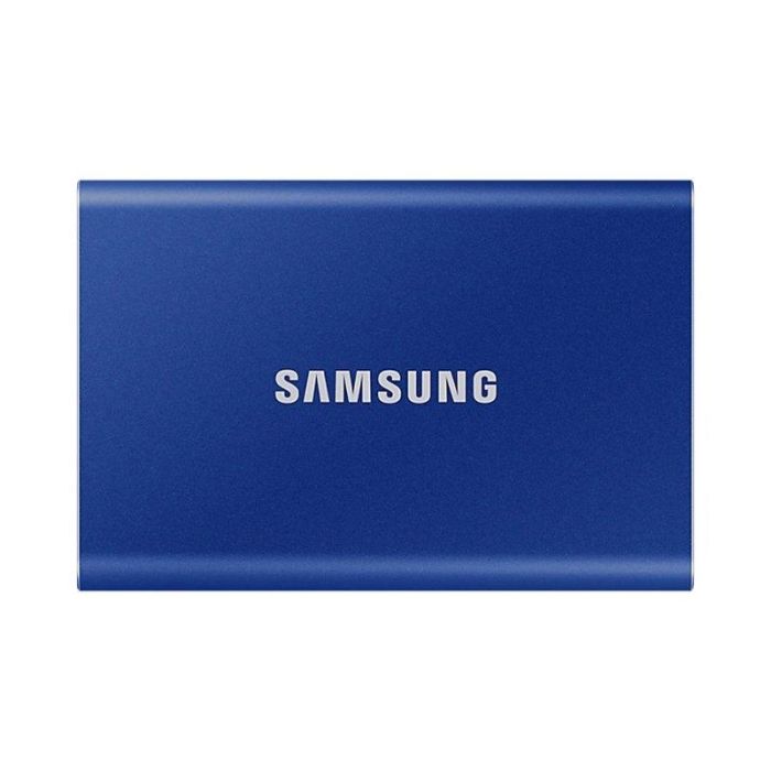 Samsung MU-PC1T0H/WW Disco SSD Portátil T7 Touch 1TB USB 3.2 Gen2 NVMe 1050MB/s Lectura Azul Compacto y Resistente a Caídas Samsung MU-PC1T0H/WW Disco SSD Portátil T7 Touch 1TB USB 3.2 Gen2 NVMe 1050MB/s Lectura Azul Compacto y Resistente a Caídas