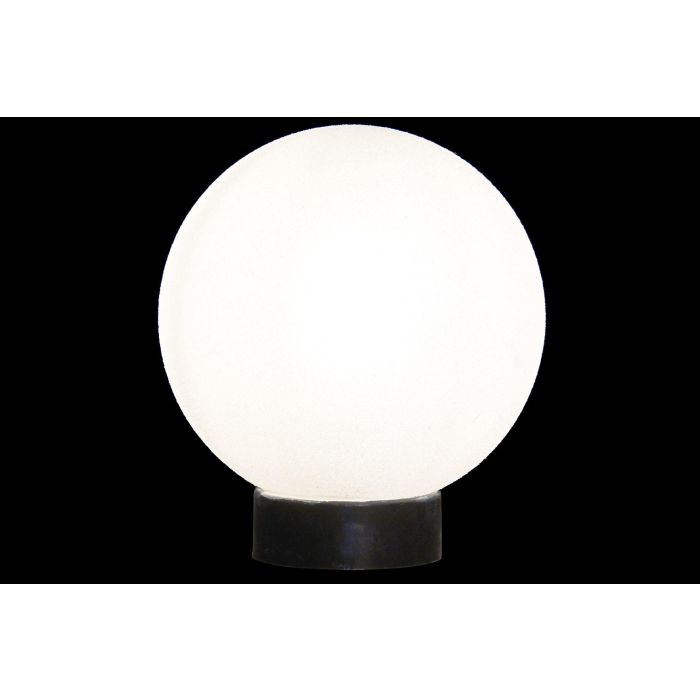 DKD Home Decor Lámpara Decorativa Luminosa Scandi Bola de Cristal LED Blanco, Colección Kb Japandi, Acabado Glaseado, 10x10x30 cm, 3 Pilas AAA 1 DKD Home Decor Lámpara Decorativa Luminosa Scandi Bola de Cristal LED Blanco, Colección Kb Japandi, Acabado Glaseado, 10x10x30 cm, 3 Pilas AAA 1