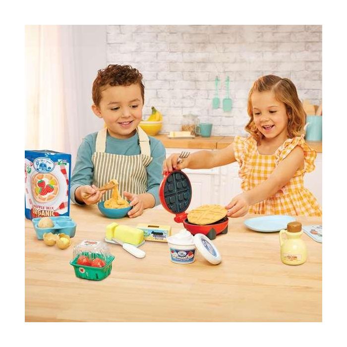 MGA Kit Creativo de Gofres con más de 18 Accesorios para Cocinar y Desayunar. Incluye Sirope y Mantequilla. Juguete para Niños +3 Años. 23 MGA Kit Creativo de Gofres con más de 18 Accesorios para Cocinar y Desayunar. Incluye Sirope y Mantequilla. Juguete para Niños +3 Años. 23