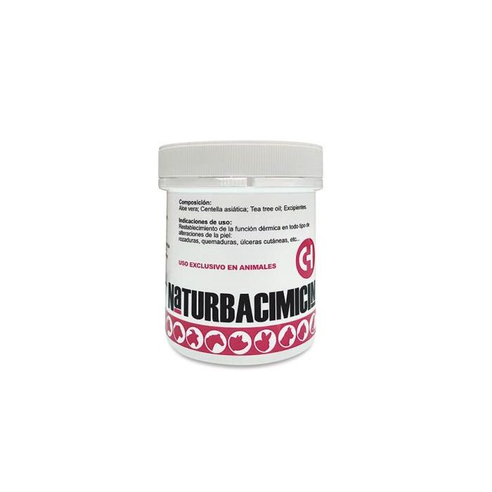 Naturbacimicin Pomada 100 gr con Aloe Vera, Centella Asiática y Tea Tree Oil para Cuidado de la Piel Naturbacimicin Pomada 100 gr con Aloe Vera, Centella Asiática y Tea Tree Oil para Cuidado de la Piel