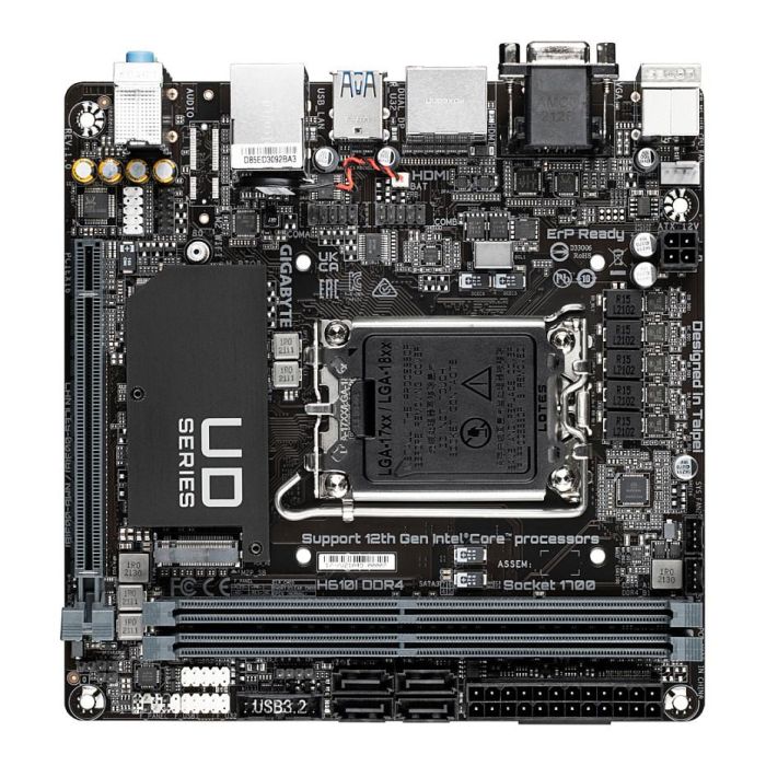 Gigabyte GIG4719331834562 Placa base H610I DDR4 2