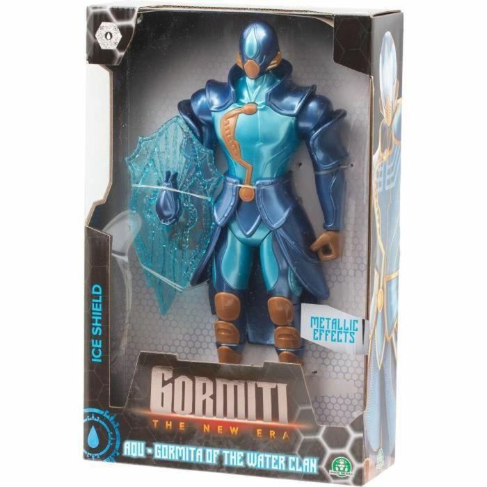 Figura articulada - GORMITI - Gormiti con arma Modelo Agua - 27 cm - a partir de 4 años - GRV064