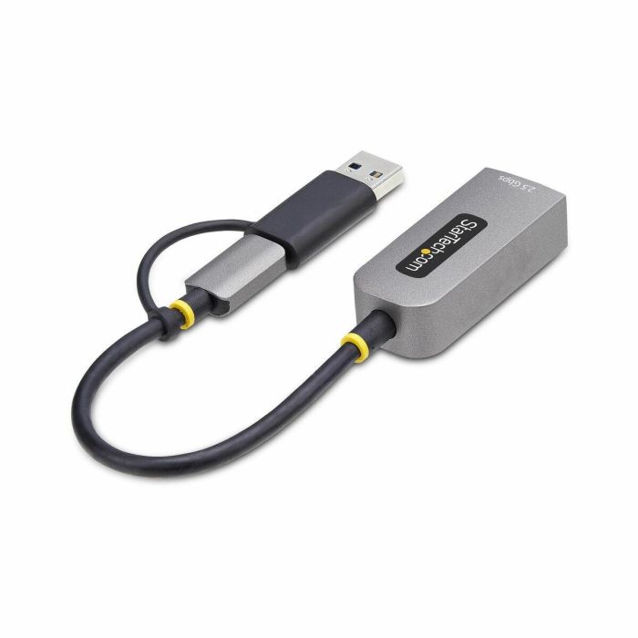 Cable USB Startech U2GA-USB-C-ETHERNET Gris 3