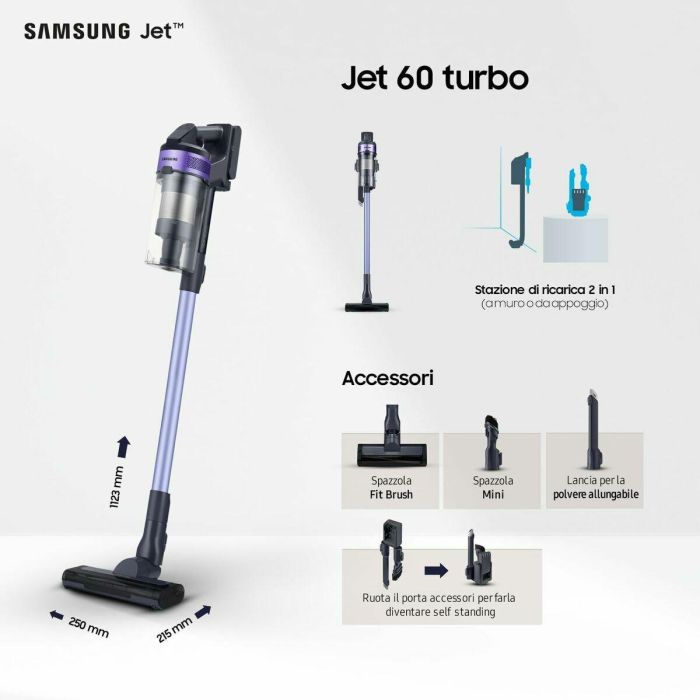 Aspirador Escoba Samsung VS15A6031R4/ET 150 W 22