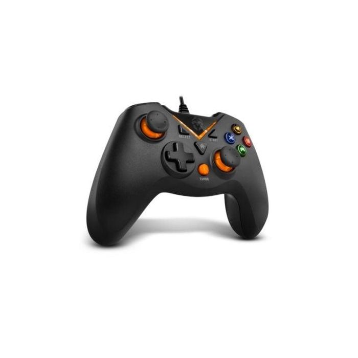 Krom NXKROMKEY Gamepad Key con cable gaming, vibración dual, botones retroiluminados, X-Input/Direct-Input, compatible PC/PS3/Android 1 Krom NXKROMKEY Gamepad Key con cable gaming, vibración dual, botones retroiluminados, X-Input/Direct-Input, compatible PC/PS3/Android 1