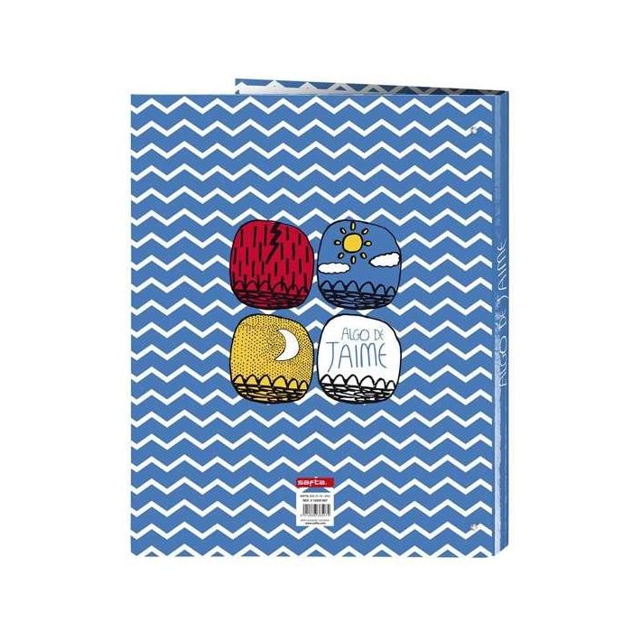 Safta Carpeta Folio Algo de Jaime 4 Anillas Mixtas 26.5x33x4cm para 3 Años 3 Safta Carpeta Folio Algo de Jaime 4 Anillas Mixtas 26.5x33x4cm para 3 Años 3
