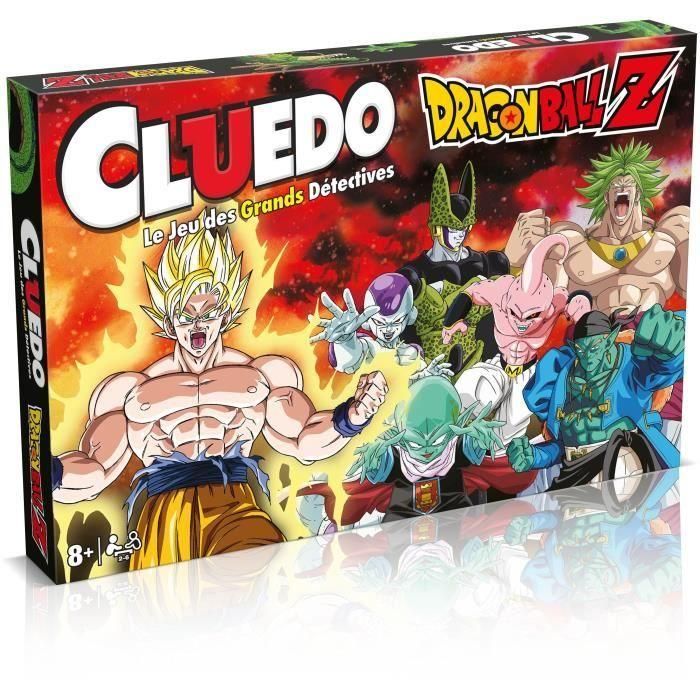 Cluedo WIN5036905047760 Juego de Mesa Cluedo Dragon Ball Z Edición Temática de Misterio y Deducción 1
