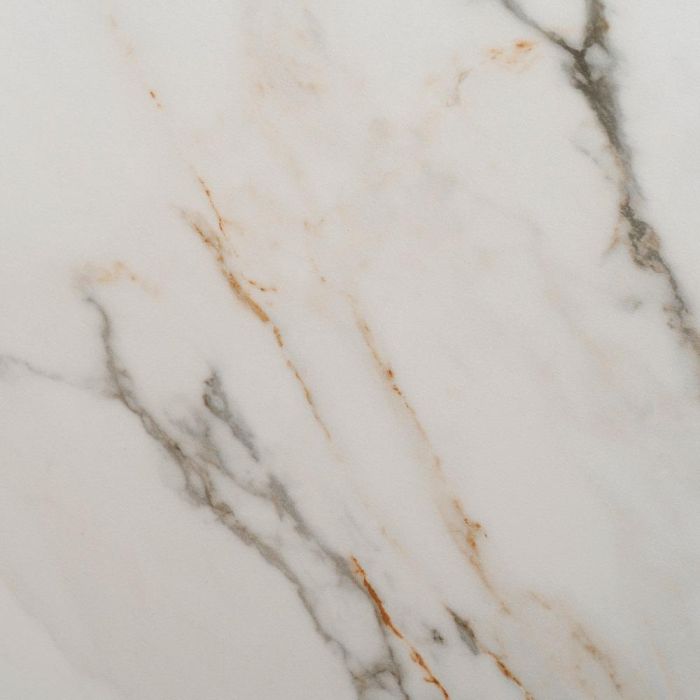 Mesa Extensible Marmolada Beige-Negro 180 X 90 X 76 cm