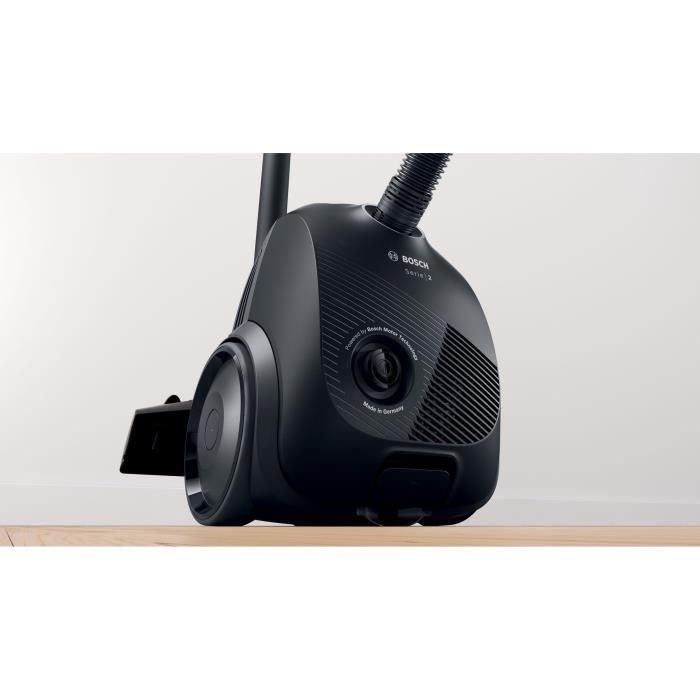BOSCH GL20S Negro - Aspirador con bolsa - 600 W - Nivel sonoro 80 dB 1 BOSCH GL20S Negro - Aspirador con bolsa - 600 W - Nivel sonoro 80 dB 1