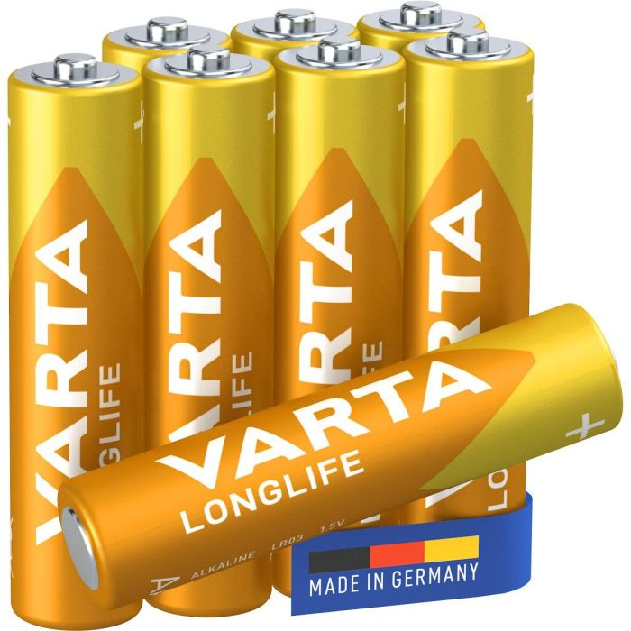 Batterie AAA (LR03) 1.5V *Varta* Longlife - 8-Pack 0 Batterie AAA (LR03) 1.5V *Varta* Longlife - 8-Pack 0