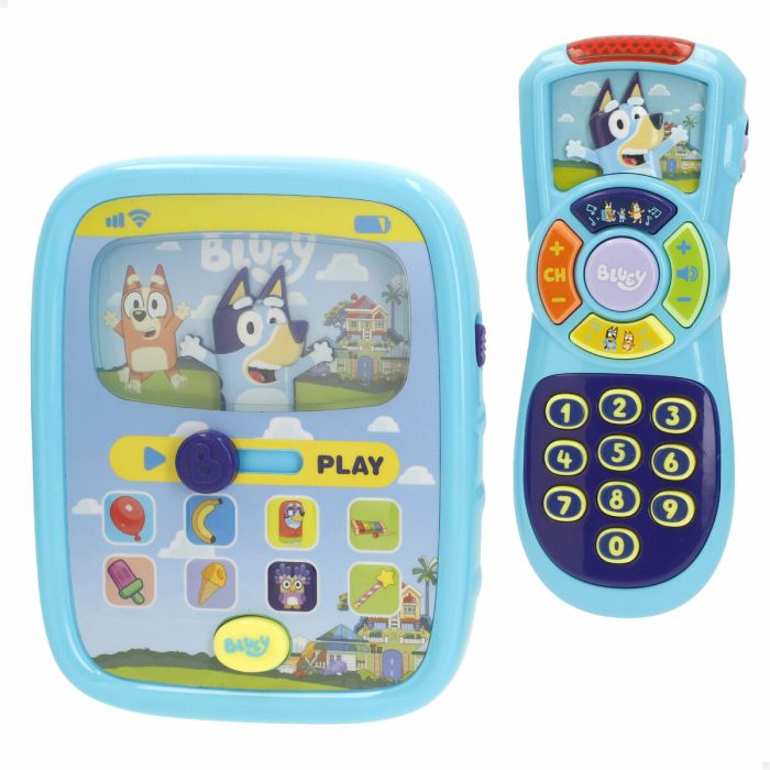 Teléfono de Aprendizaje Bluey (4 Unidades) 6 Teléfono de Aprendizaje Bluey (4 Unidades) 6