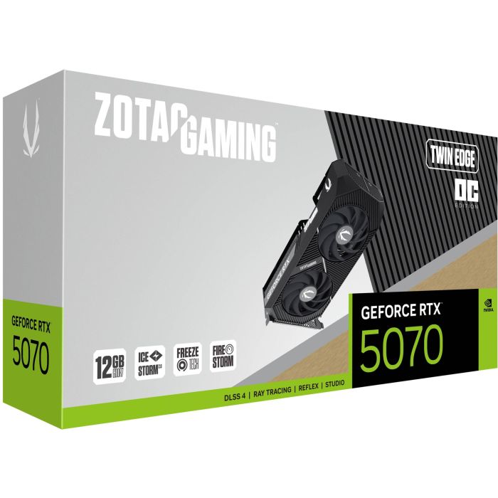 ZOTAC GAMING GeForce RTX 5070 TWIN EDGE OC 12GB GDDR7 Tarjeta Gráfica 6