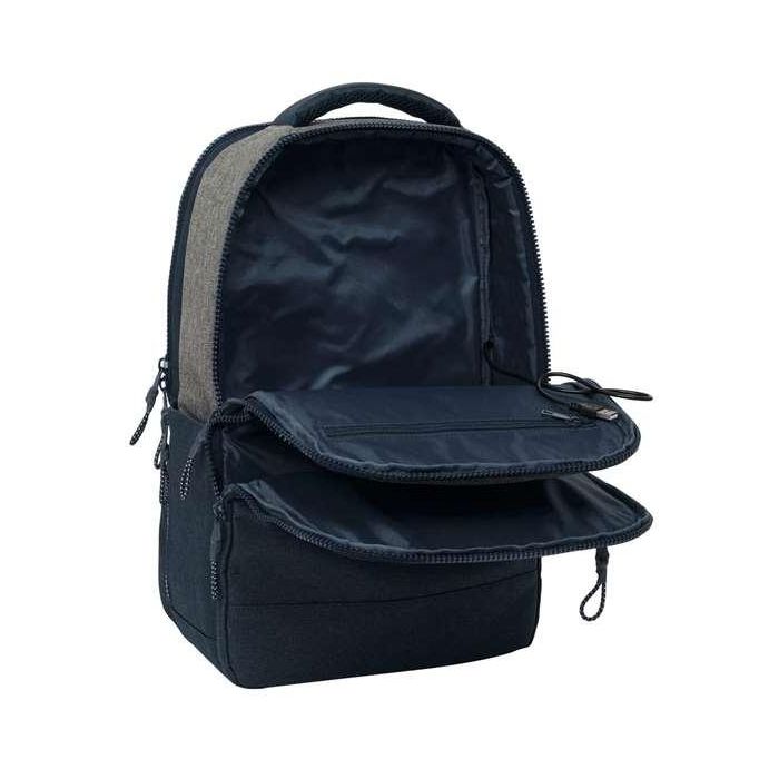Mochila para Portátil Kappa Dark Navi Gris Azul marino 29 x 44 x 15 cm 4 Mochila para Portátil Kappa Dark Navi Gris Azul marino 29 x 44 x 15 cm 4
