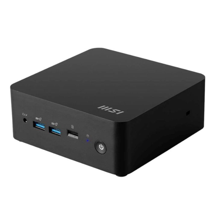 MSI 00B0B111-207 Cubi NUC Mini PC Barebone Intel Core i5-120U, 64GB DDR5, Iris Xe Graphics, Wi-Fi 6E 0 MSI 00B0B111-207 Cubi NUC Mini PC Barebone Intel Core i5-120U, 64GB DDR5, Iris Xe Graphics, Wi-Fi 6E 0