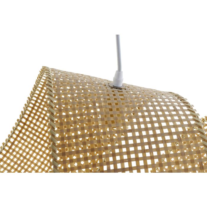 DKD Home Decor Lámpara Techo Balines Bambú Natural 30 x 30 x 80 cm E27 2