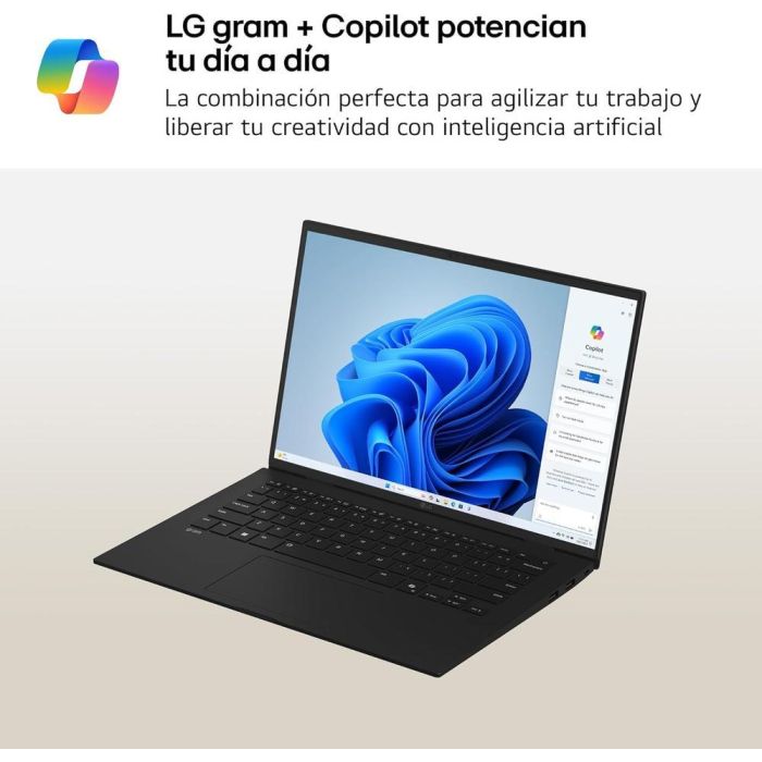LG Gram 17Z90T Intel Core Ultra 7 255H Portátil 43,2 cm (17") WQXGA 32 GB LPDDR5x-SDRAM 1 TB SSD Wi-Fi 7 (802.11be) Windows 11 Home Español Negro 1 LG Gram 17Z90T Intel Core Ultra 7 255H Portátil 43,2 cm (17") WQXGA 32 GB LPDDR5x-SDRAM 1 TB SSD Wi-Fi 7 (802.11be) Windows 11 Home Español Negro 1