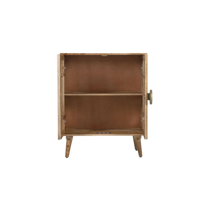 Aparador Home ESPRIT Blanco Dorado Natural Madera 80 x 45 x 97 cm 2 Aparador Home ESPRIT Blanco Dorado Natural Madera 80 x 45 x 97 cm 2